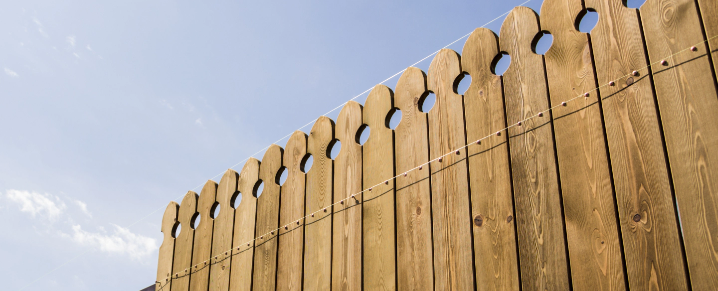 wooden fence installed in a backyard orlando fl