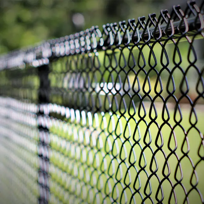 close up of a chain link fence orlando fl